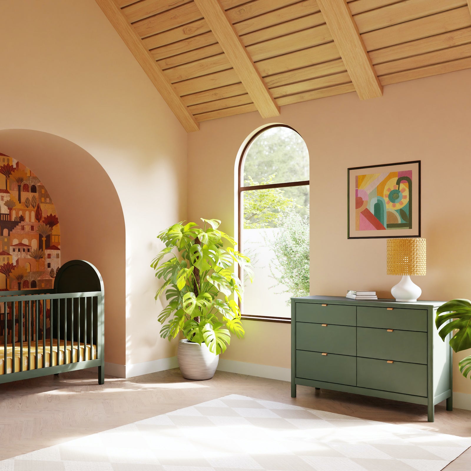 Bondi 6-Drawer Assembled Dresser (48")