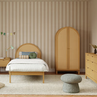 Bondi Cane Assembled Armoire