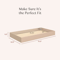 Twin Storage Trundle Bed