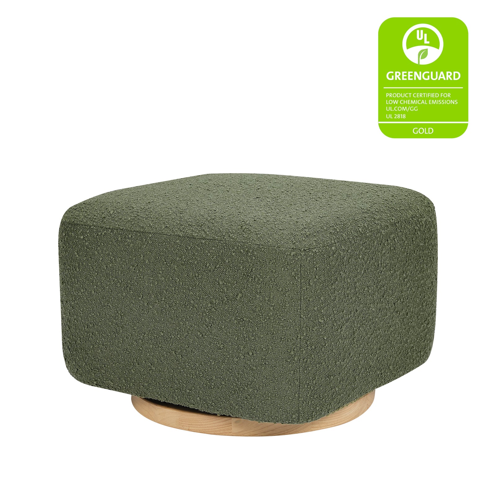 Kiwi Gliding Ottoman | Boucle