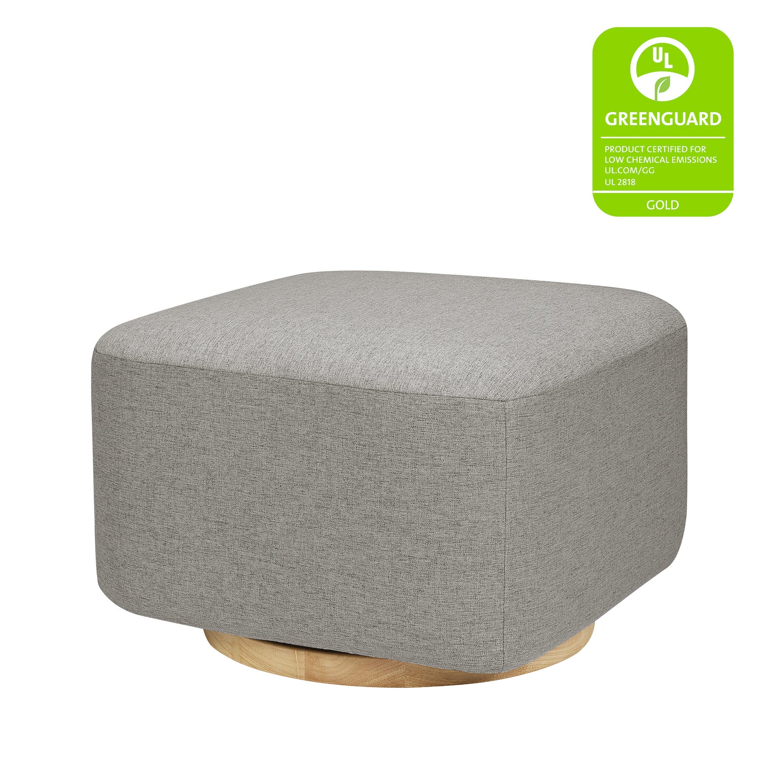 Kiwi Gliding Ottoman | Eco-Performance Fabric