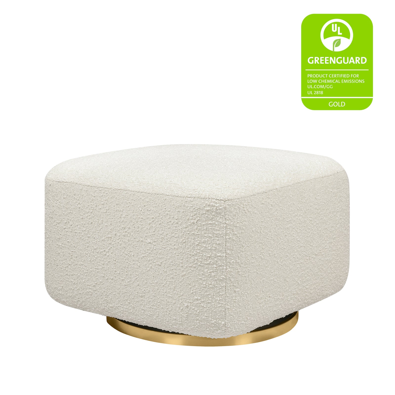 Kiwi Gliding Ottoman | Boucle