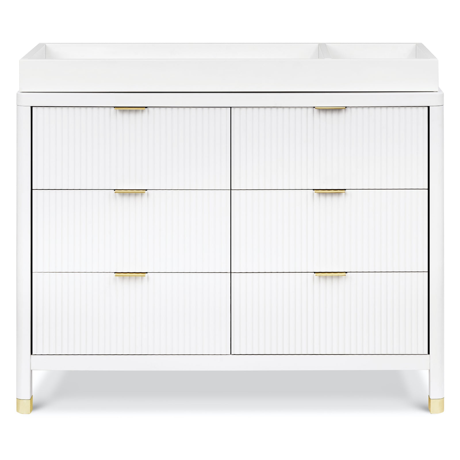 Brimsley Tambour 6-Drawer Assembled Dresser