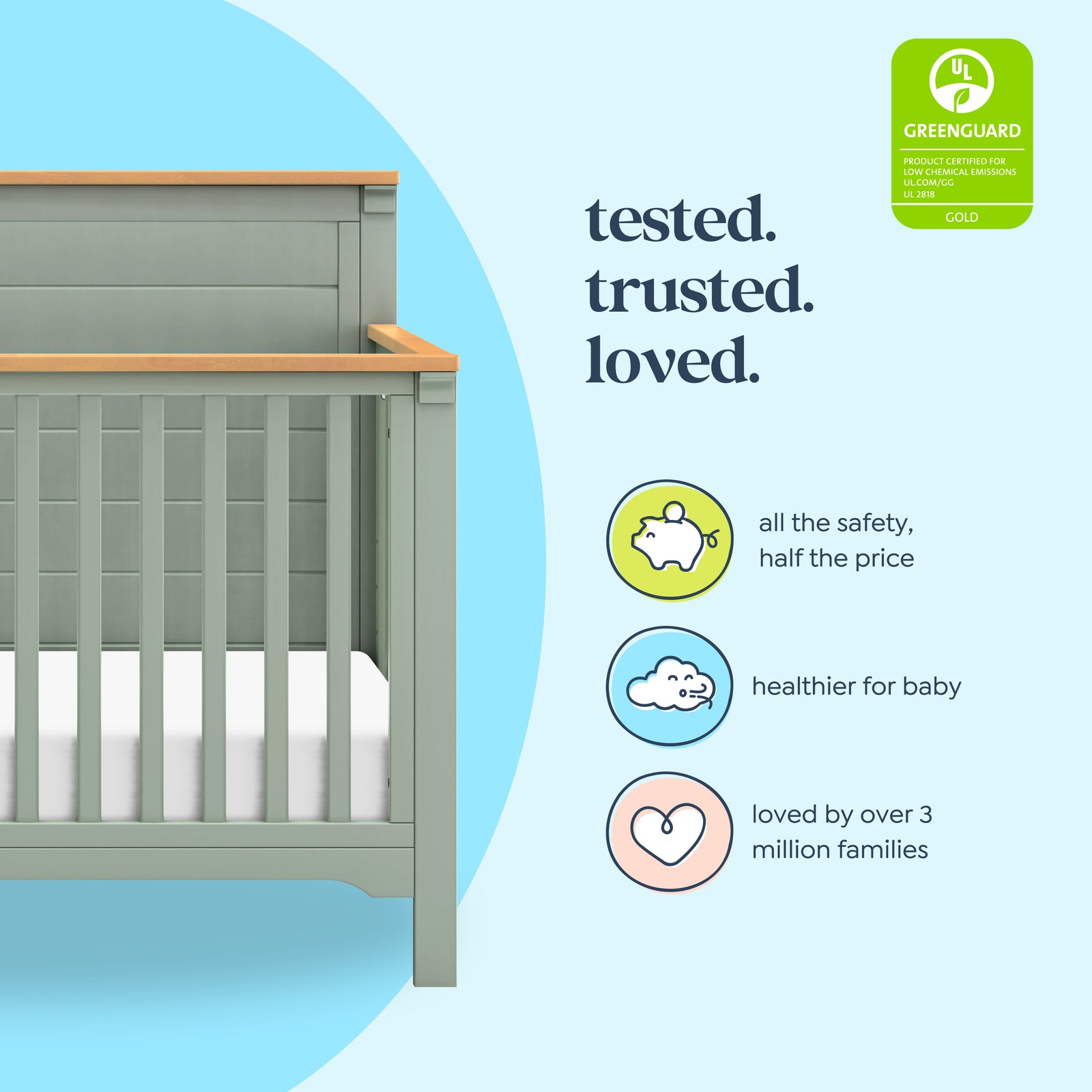 Shea 4-in-1 Convertible Crib