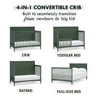 Frem 4-in-1 Convertible Crib