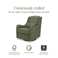 Devon Recliner + Swivel Glider - Boucle