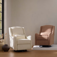 Devon Recliner + Swivel Glider - Performance Eco-Basketweave