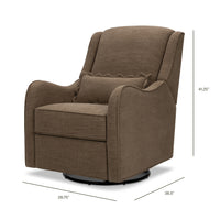 Devon Recliner + Swivel Glider - Performance Eco-Basketweave