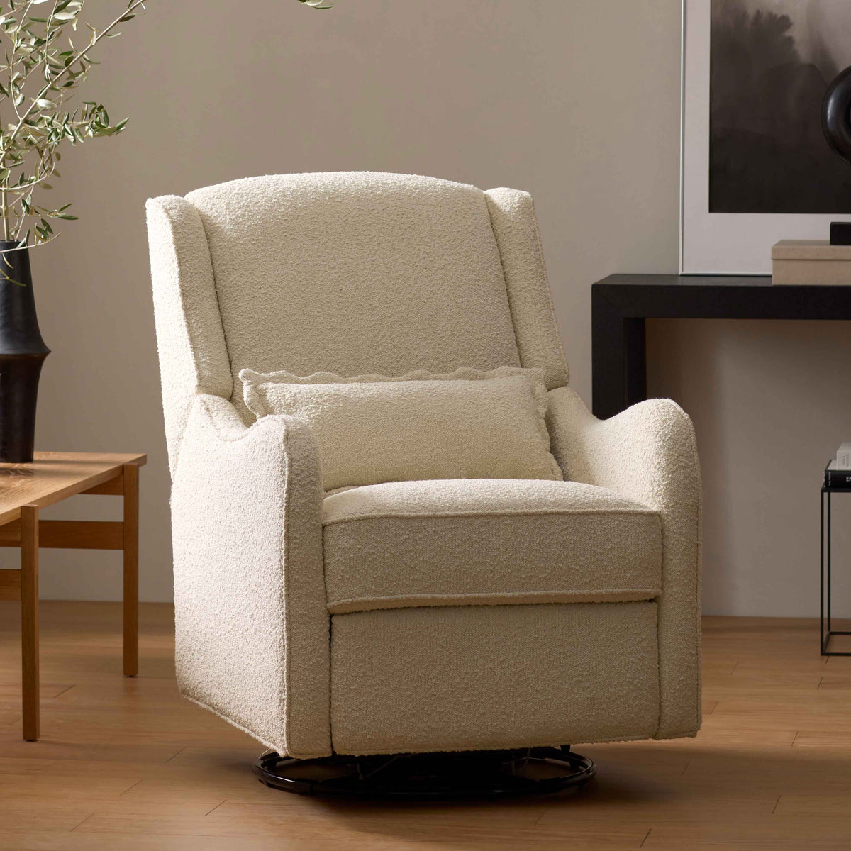 Devon Recliner + Swivel Glider - Boucle