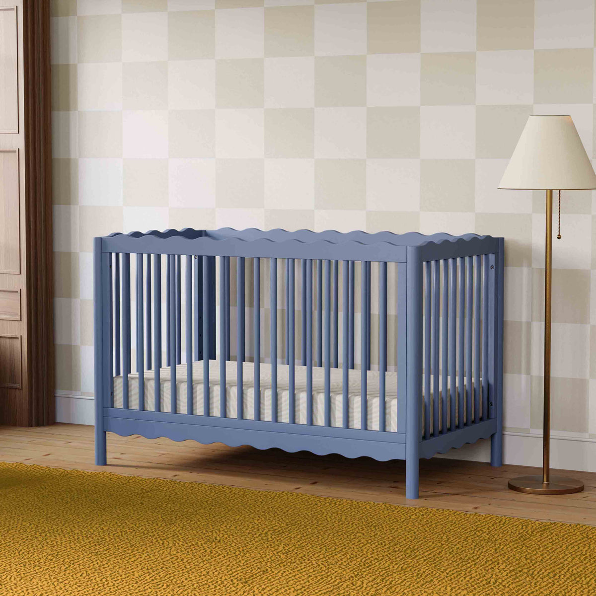 Swell 4-in-1 Convertible Crib with Toddler Bed Conversion Kit