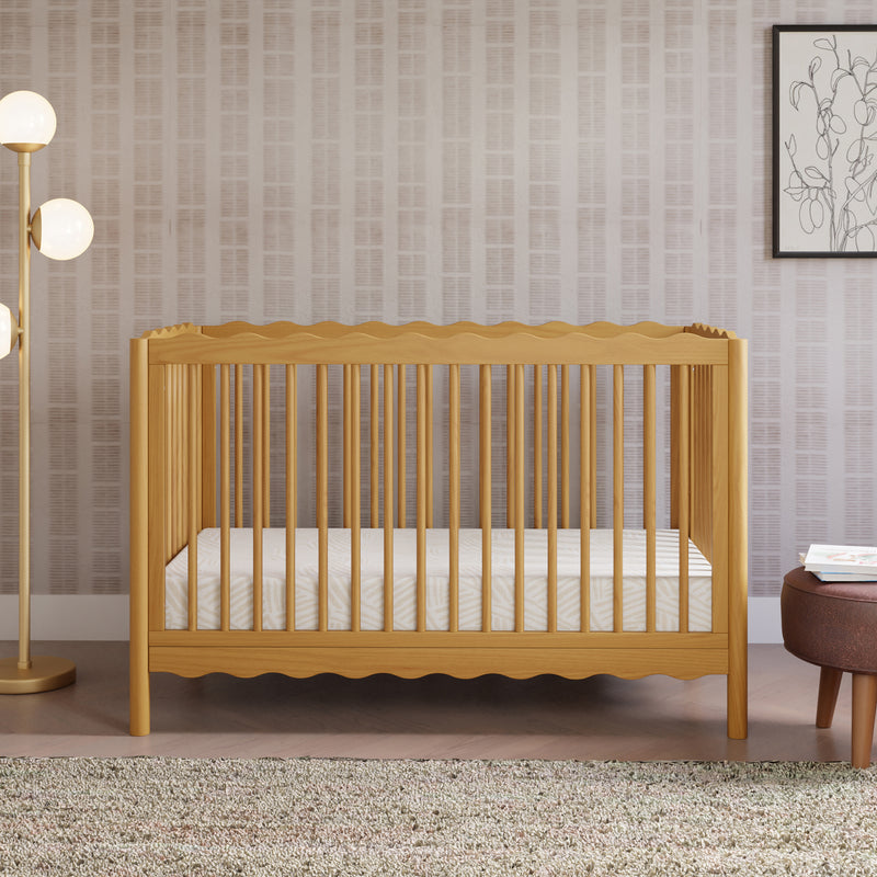 Swell 4-in-1 Convertible Crib with Toddler Bed Conversion Kit