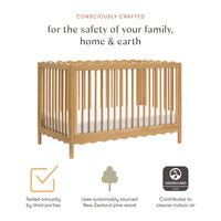 Swell 4-in-1 Convertible Crib with Toddler Bed Conversion Kit