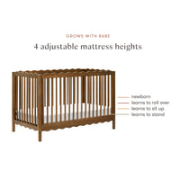 Swell 4-in-1 Convertible Crib with Toddler Bed Conversion Kit