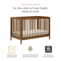Swell 4-in-1 Convertible Crib with Toddler Bed Conversion Kit