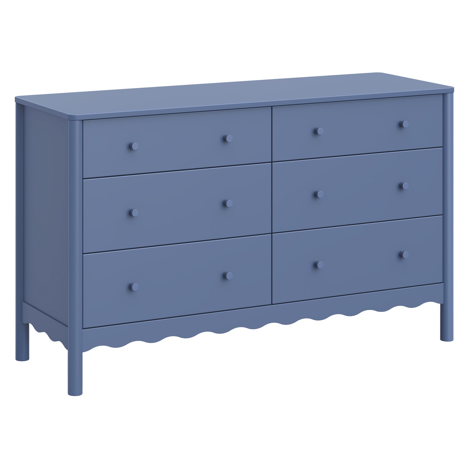 Swell 6-Drawer Wide Assembled Dresser (56")