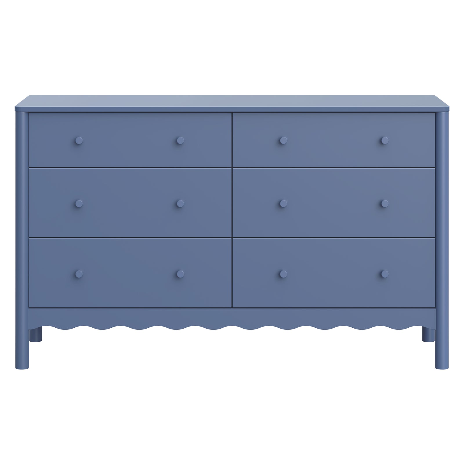 Swell 6-Drawer Wide Assembled Dresser (56")