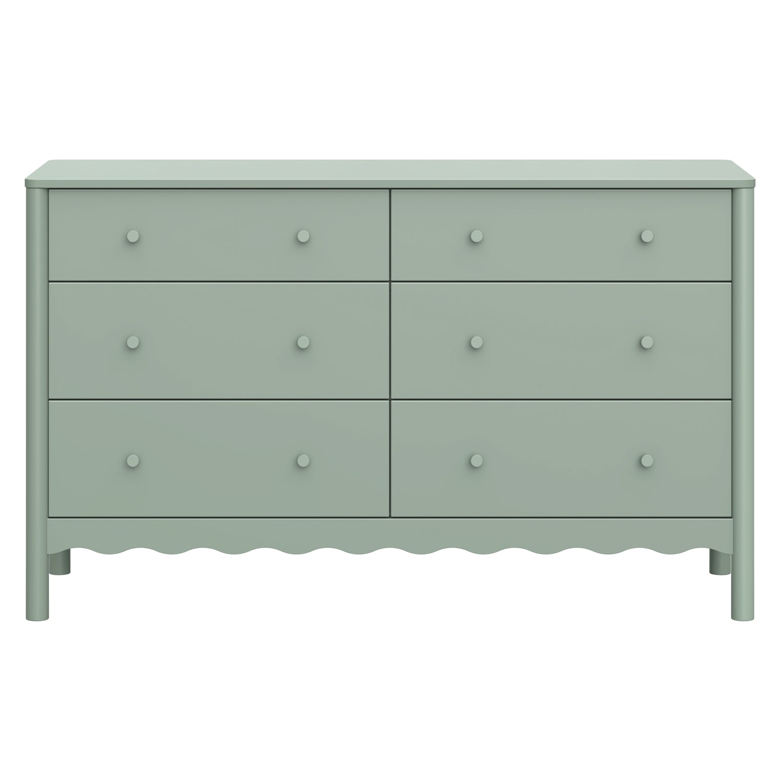 Swell 6-Drawer Wide Assembled Dresser (56")