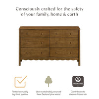 Swell 6-Drawer Wide Assembled Dresser (56")
