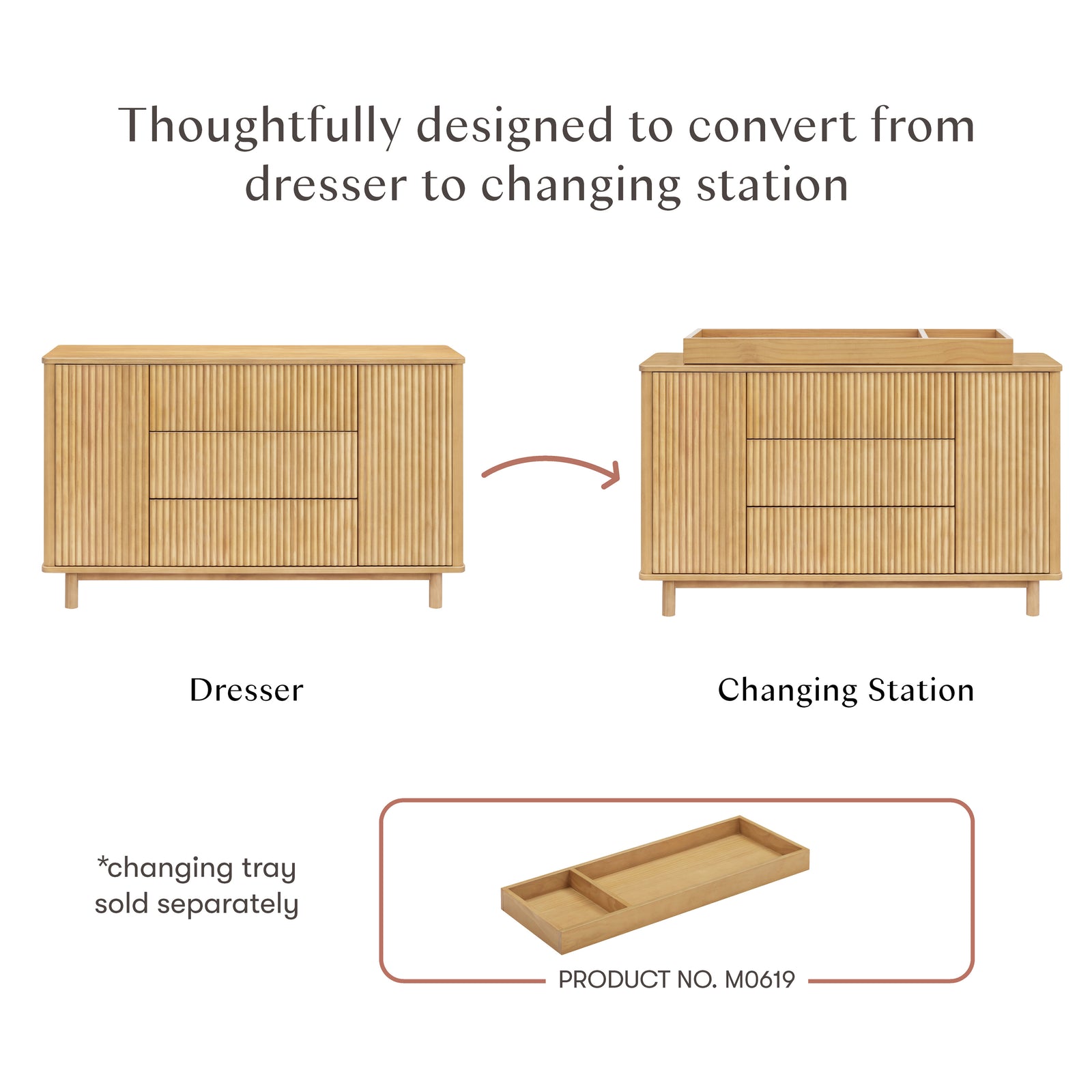 Pogo Tambour Extra Wide Assembled Dresser (58")