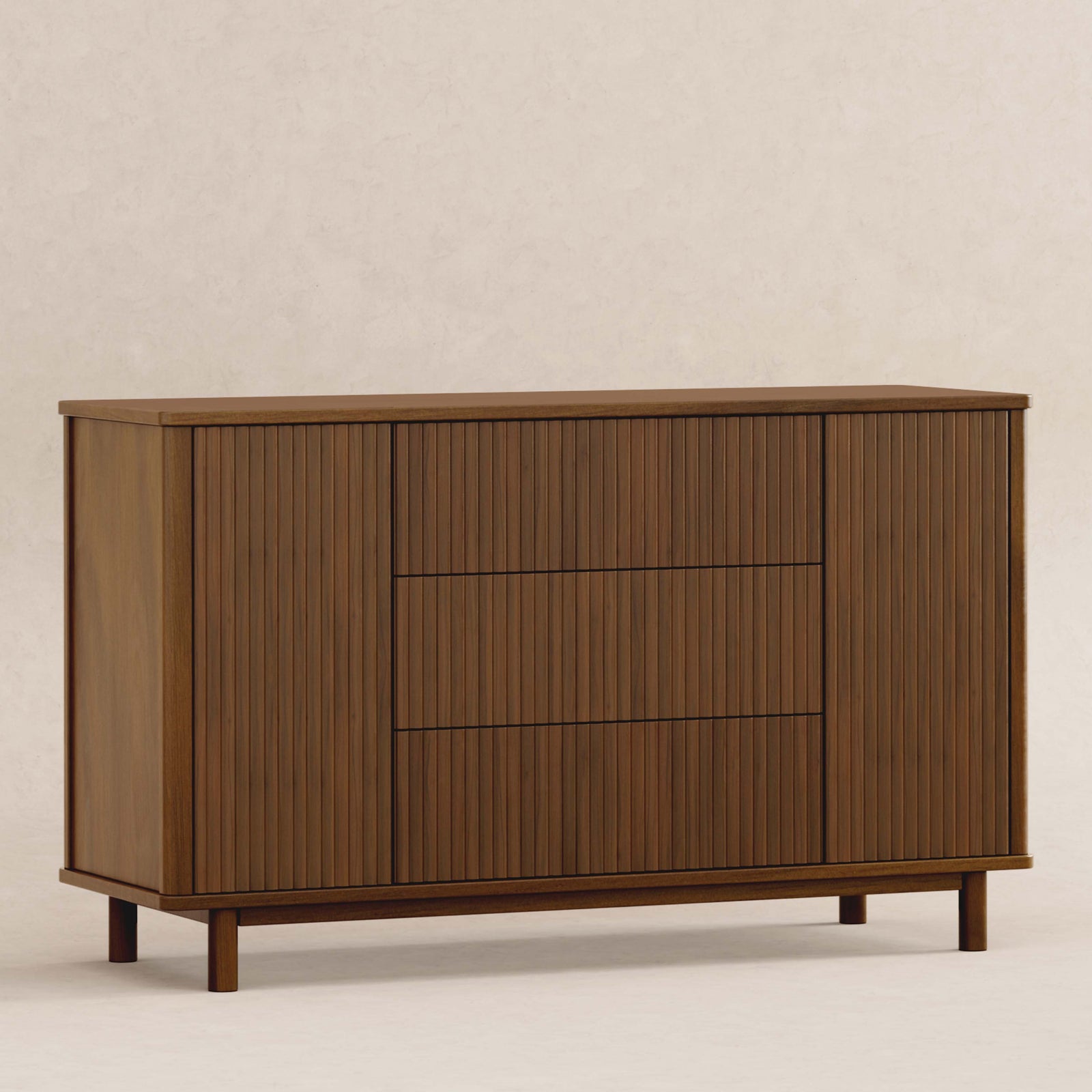 Pogo Tambour Extra Wide Assembled Dresser (58")