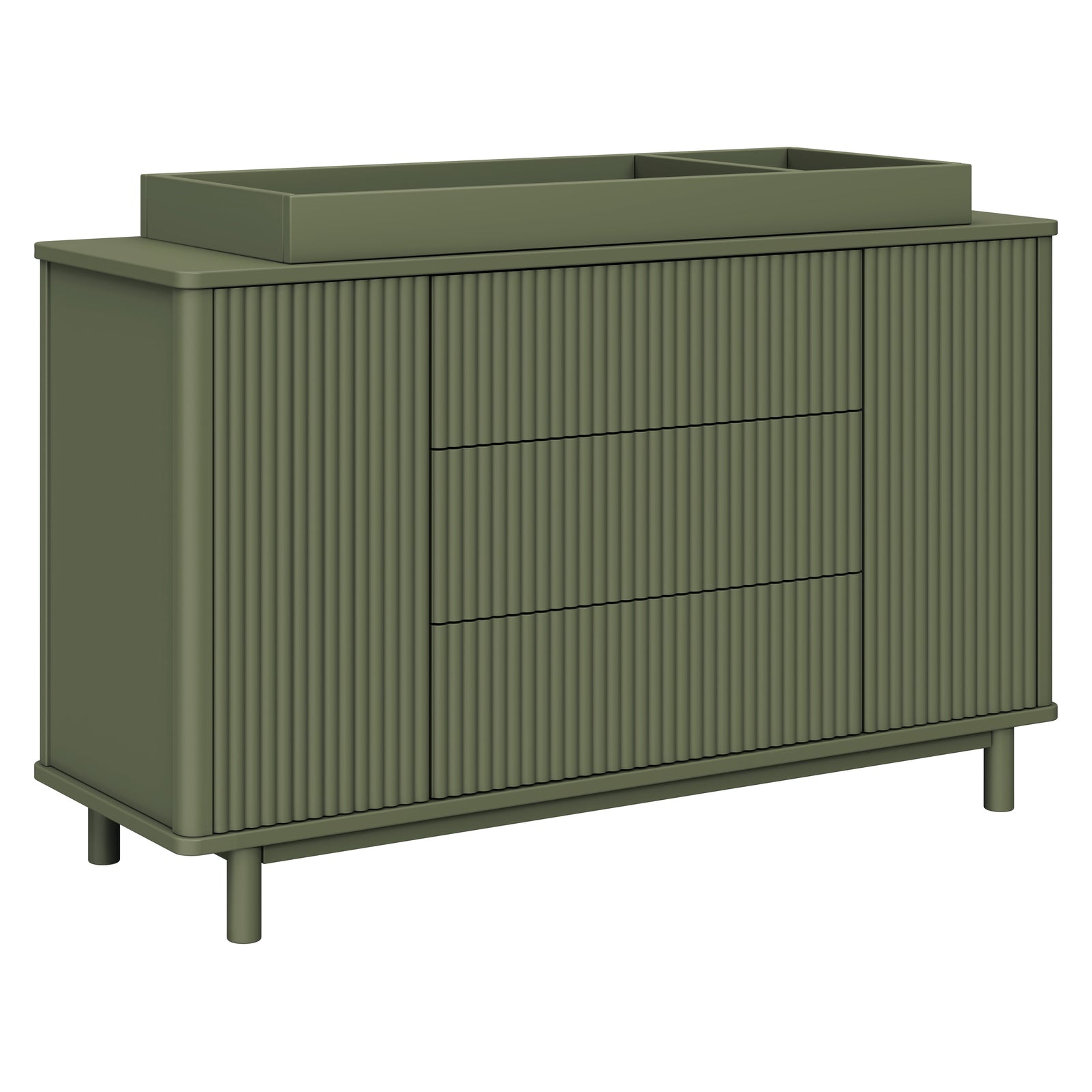 Pogo Tambour Extra Wide Assembled Dresser (58")