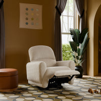 Rainbow Recliner + Swivel Glider | Teddy Loop