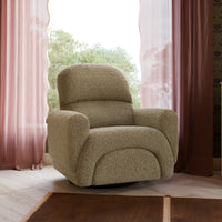 Rainbow Recliner + Swivel Glider | Teddy Loop