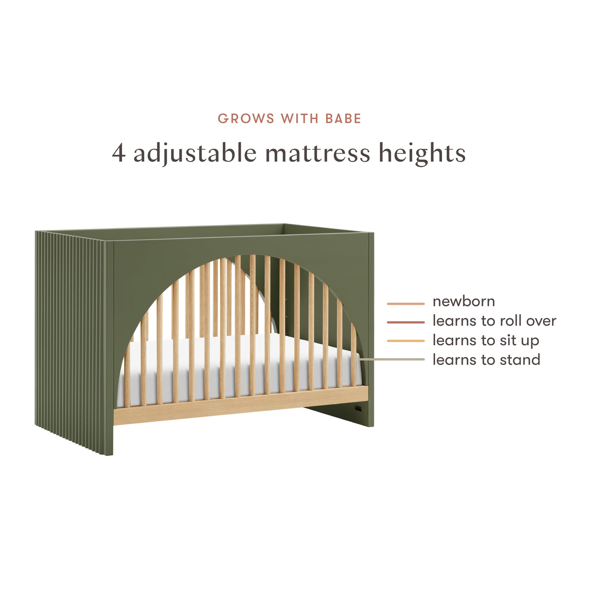 Moab 3-in-1 Convertible Crib