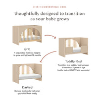 Moab 3-in-1 Convertible Crib