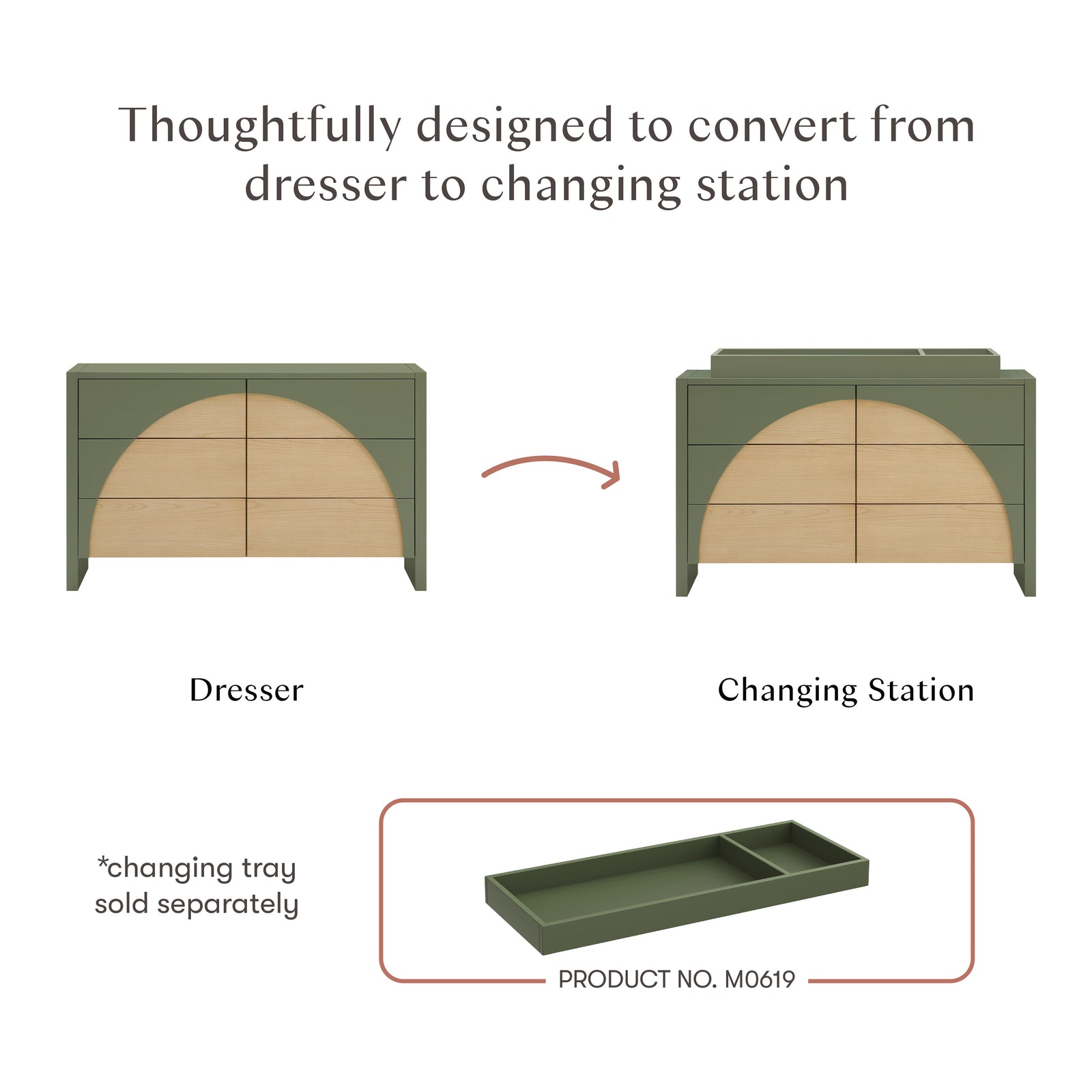 Moab 6-Drawer Wide Assembled Dresser (56")