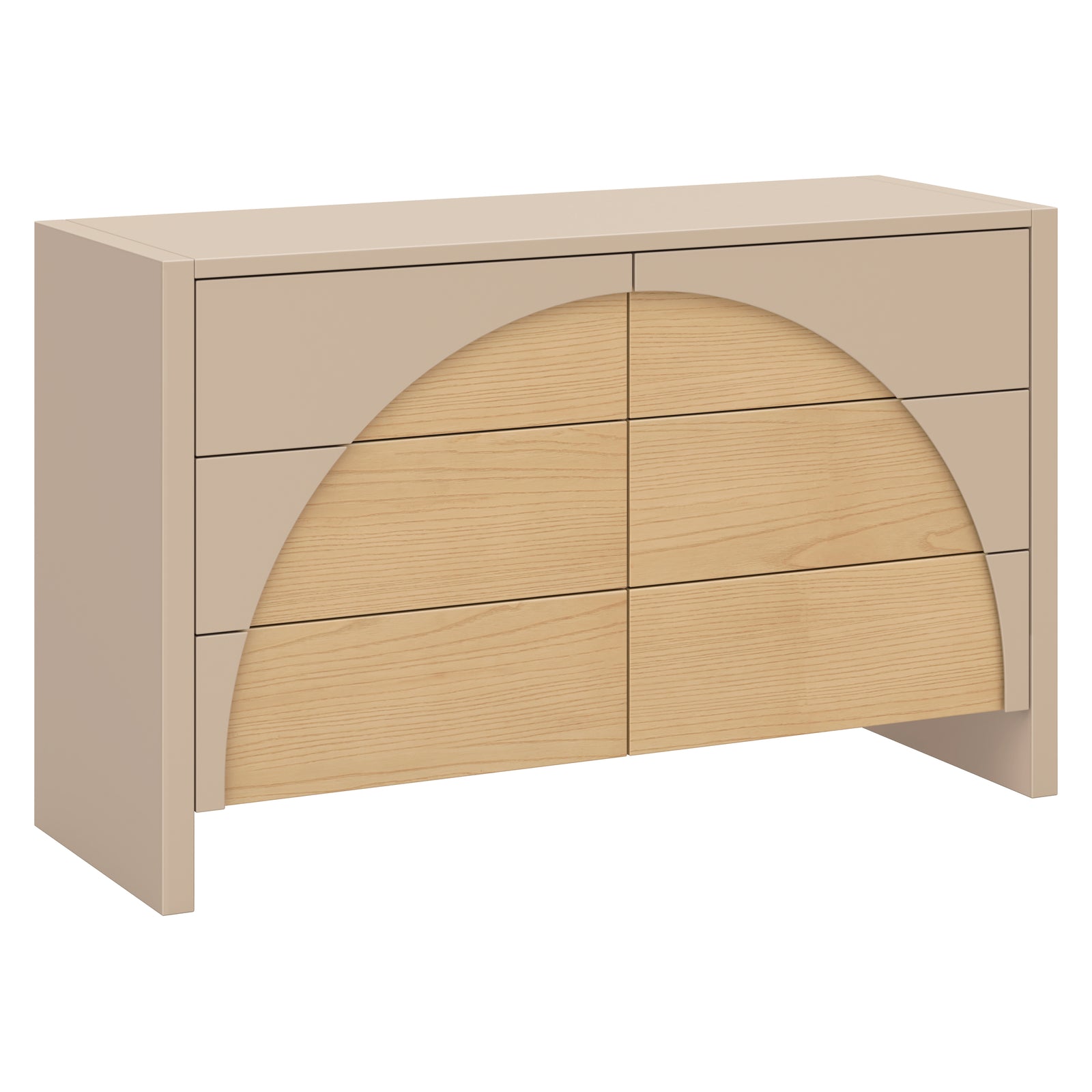 Moab 6-Drawer Wide Assembled Dresser (56")