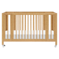 Rolli 9-in-1 Convertible All-Stages Crib with Bassinet + Toddler Bed Conversion Kits