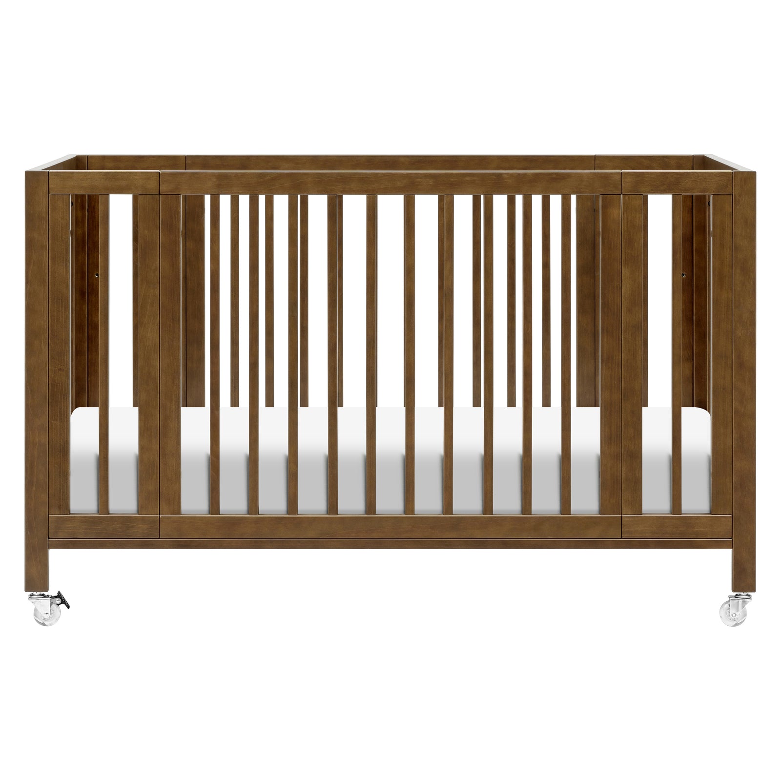 Rolli 9-in-1 Convertible All-Stages Crib with Bassinet + Toddler Bed Conversion Kits