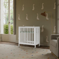 Rolli 9-in-1 Convertible All-Stages Crib with Bassinet + Toddler Bed Conversion Kits