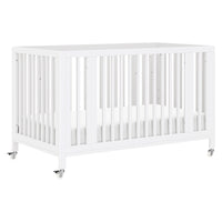 Rolli 9-in-1 Convertible All-Stages Crib with Bassinet + Toddler Bed Conversion Kits