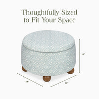 Morris & Co. x Namesake Tuffet Storage Ottoman