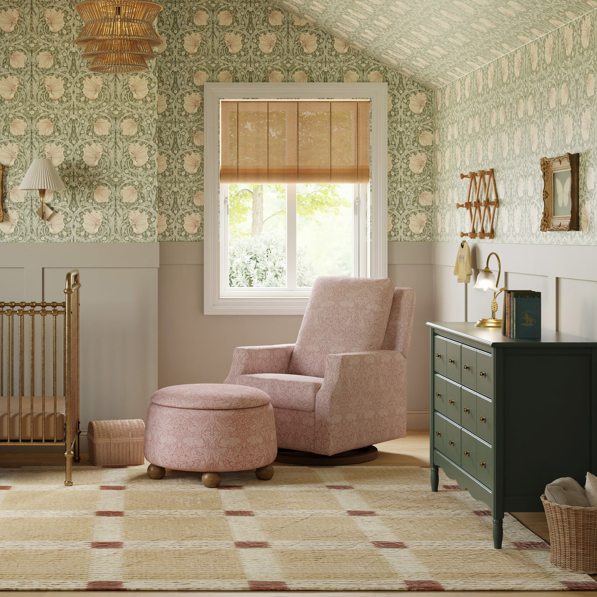Morris & Co. x Namesake Tuffet Storage Ottoman