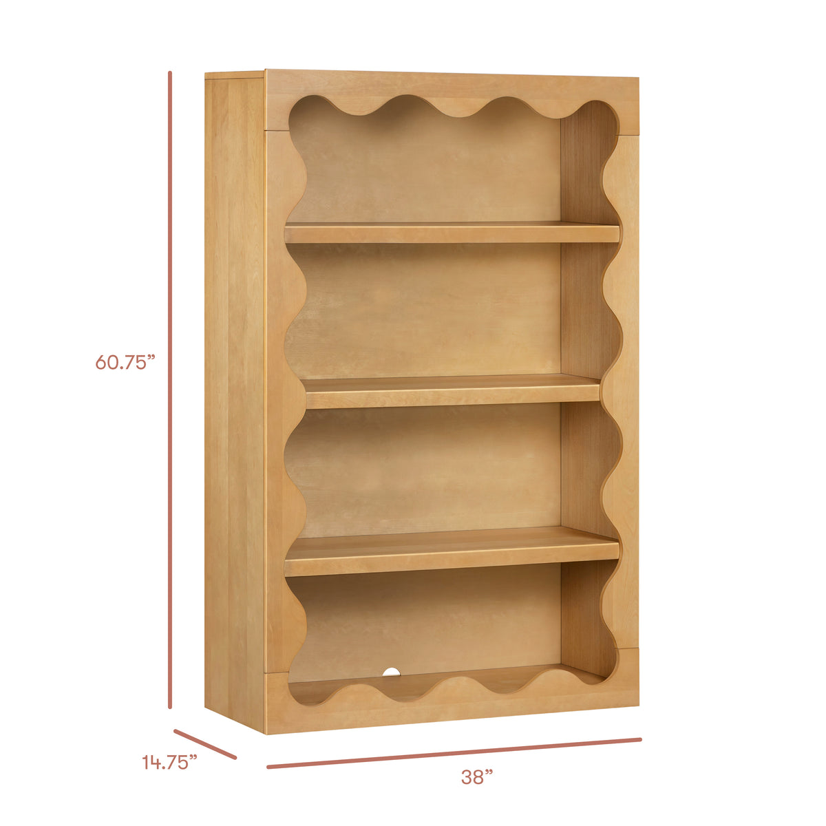 Lido Wave Bookcase