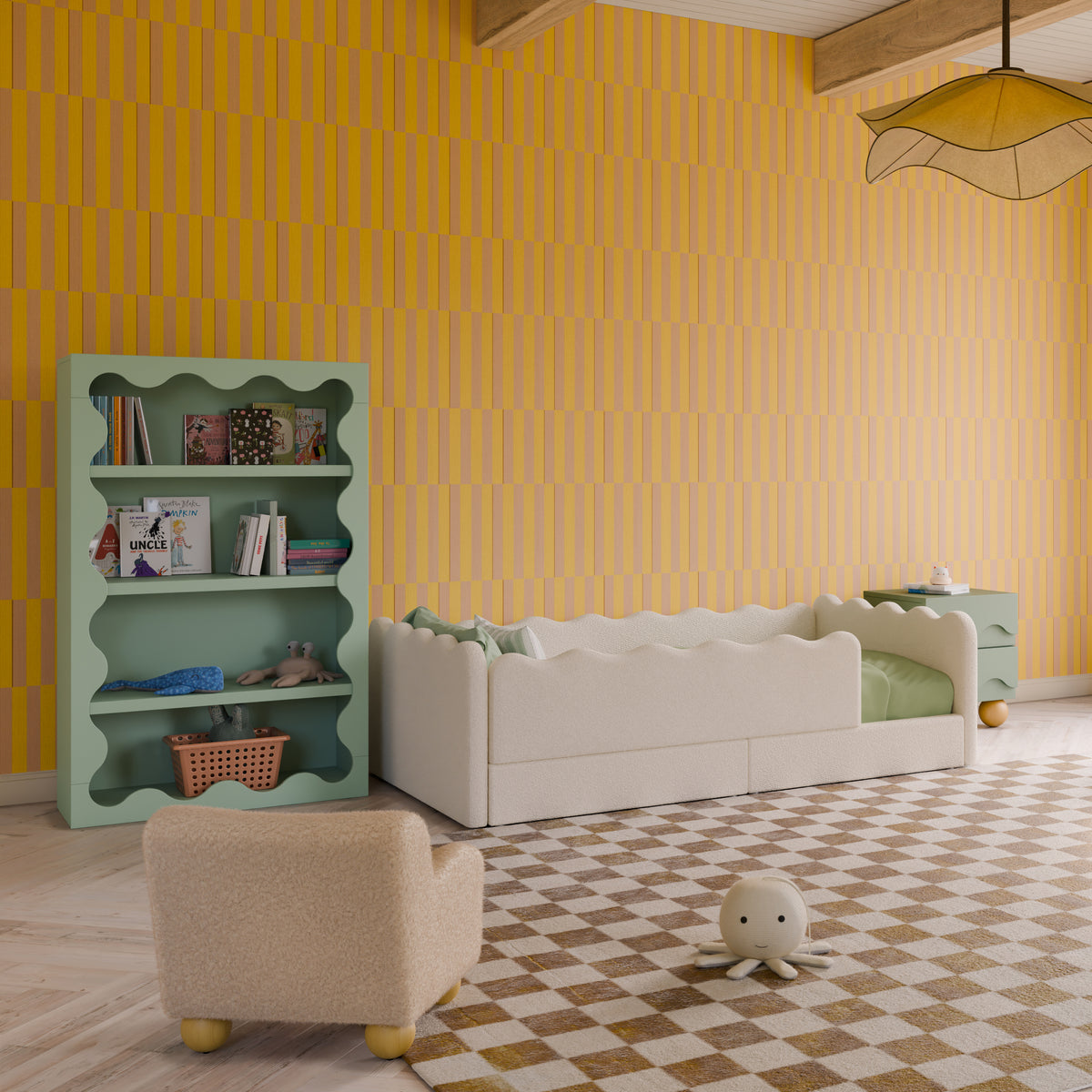 Lido Wave Bookcase