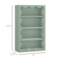 Lido Wave Bookcase