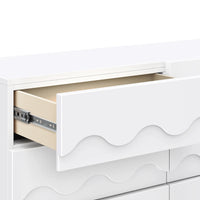 Lido Wave 6-Drawer Wide Assembled Dresser (56")