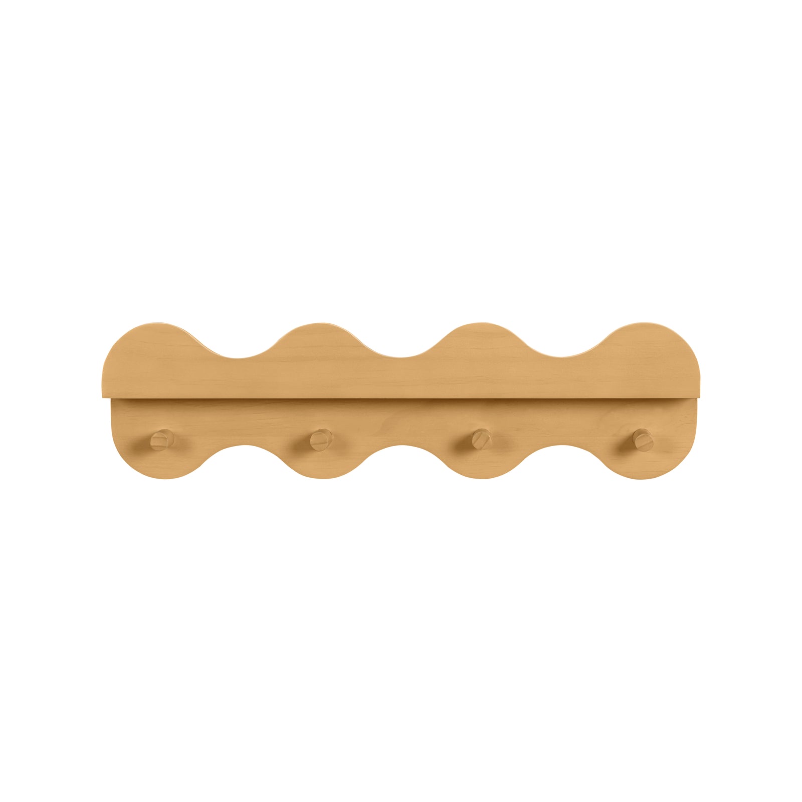 Lido Wave Bookshelf with Hooks