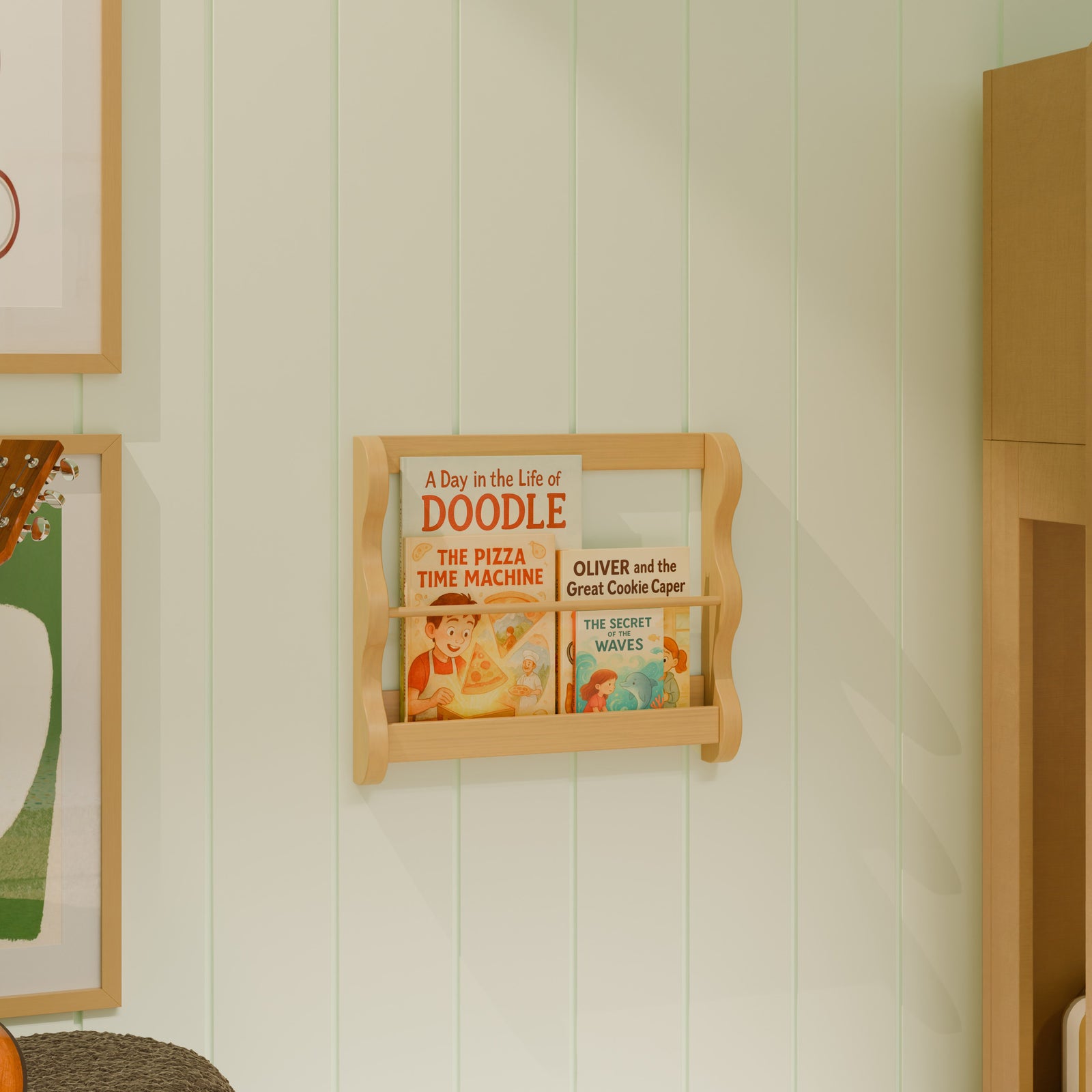Lido Wave Book Rack