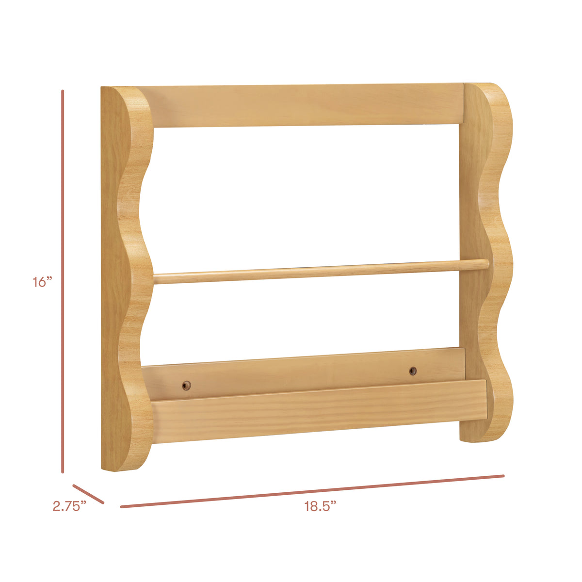 Lido Wave Book Rack
