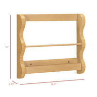 Lido Wave Book Rack