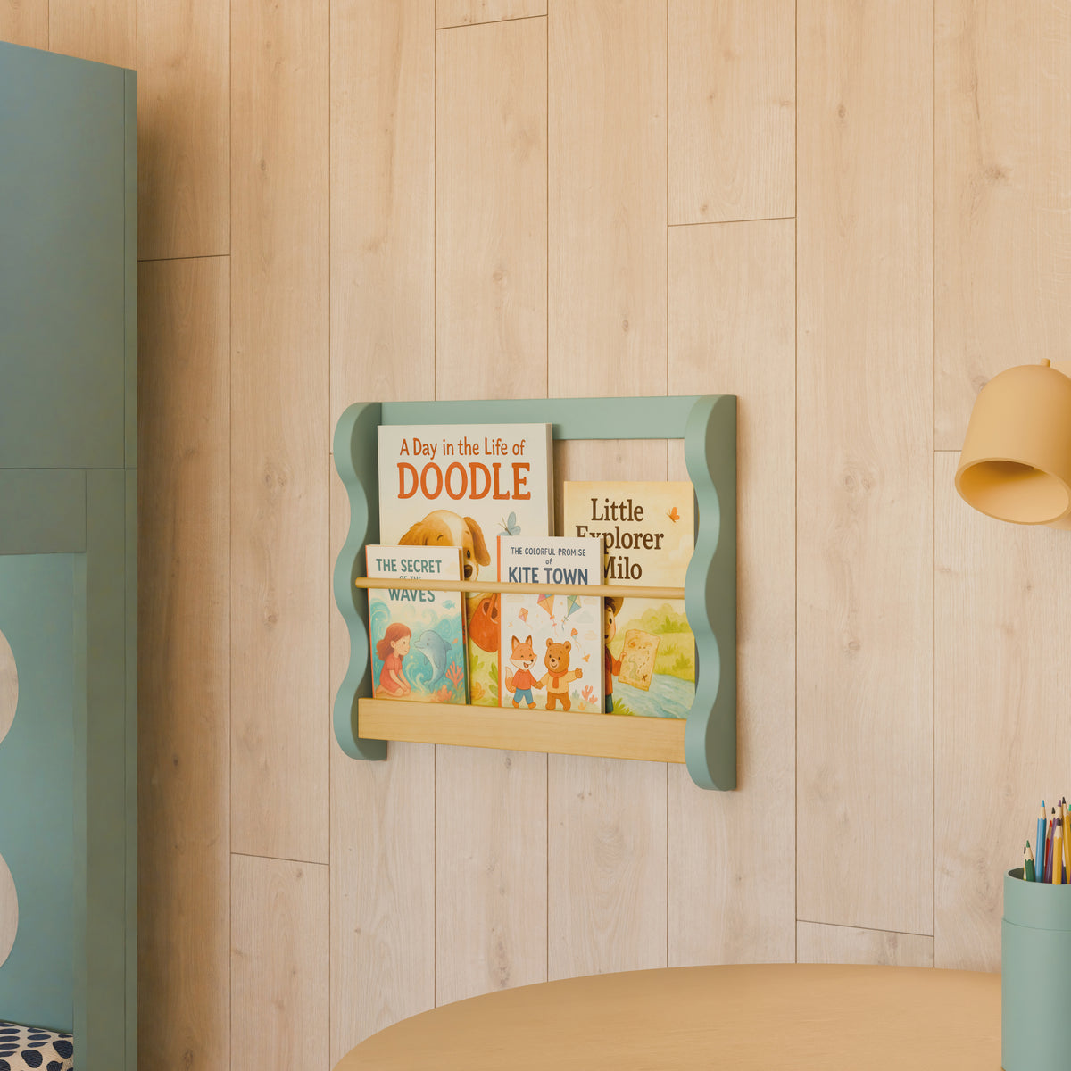 Lido Wave Book Rack