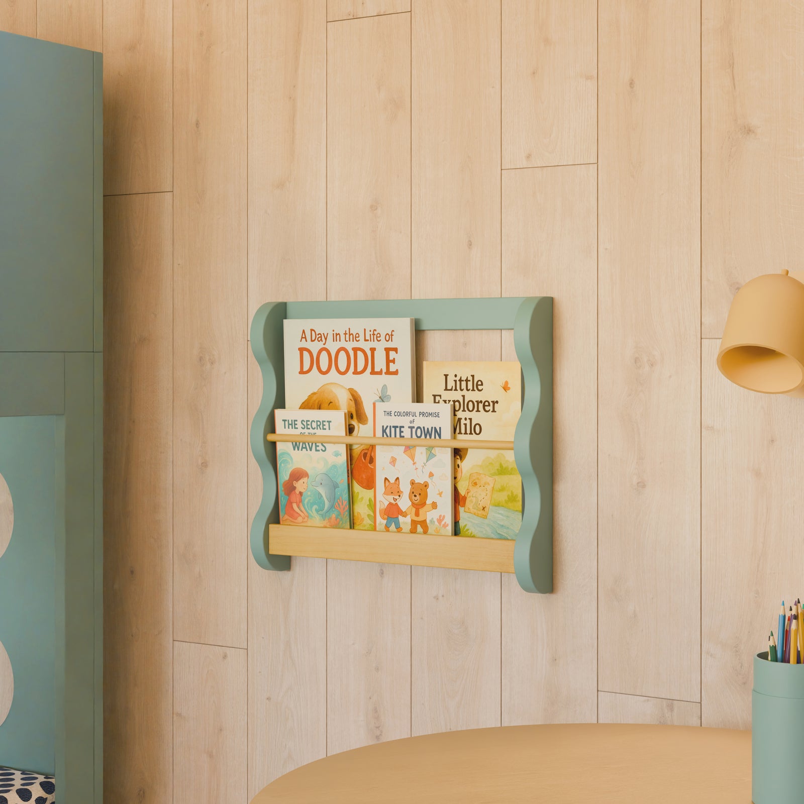 Lido Wave Book Rack