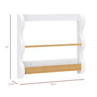 Lido Wave Book Rack