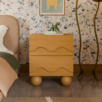 Lido Wave Assembled Nightstand