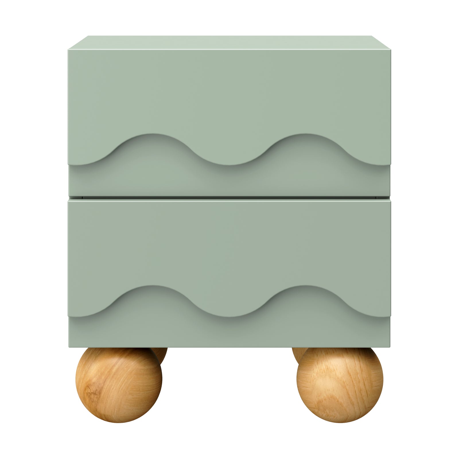 Lido Wave Assembled Nightstand